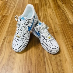 NIKE　airforce1 スニーカーペイント　28cmの画像