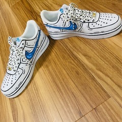 NIKE　airforce1 スニーカーペイント　28cmの画像