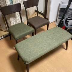 お洒落な椅子3点セット❗️