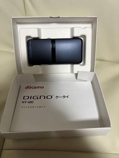 新品　DIGNOケータイ　KY-42C ブラック　SIMフリー