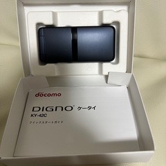 新品　DIGNOケータイ　KY-42C ブラック　SIMフリーの画像