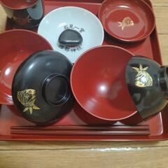 お食い初め　食器の画像