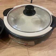 ホットプレート　鍋、焼肉等
