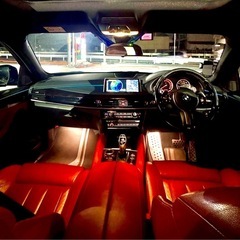 BMW X6M サンルーフ/Mスポーツ/赤革シート/車検R8年7月の画像