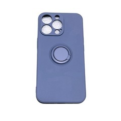 iPhone 13 Pro対応ケース　くすみブルー　6.1インチ