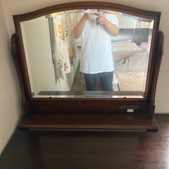 化粧台（カリモク）※取りに来て頂ける方お願いします！の画像