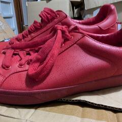 ZARA MAN　スニーカー　赤　レッド　27cmの画像