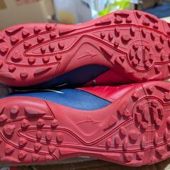 Mizuno REBULA サッカーシューズ レッド/ネイビー　25ｃｍの画像