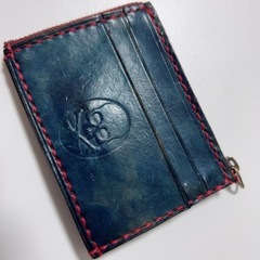 手作り小銭カード入れ