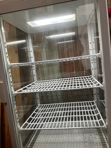 4面ガラス冷蔵ショーケース