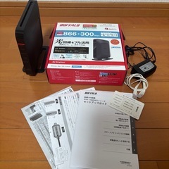 【美品】BUFFALO Wi-Fiルーター　ルーター　中継機　W...