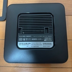 【美品】BUFFALO Wi-Fiルーター　ルーター　中継機　WSR-1166DHP3-BK 無線LAN親機の画像
