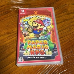 新品　switch用ソフト　ペーパーマリオRPG 