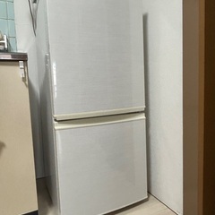 シャープ冷蔵庫　137L　取り引き限定