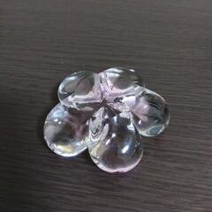 【美品、値下げしました】文鎮（梅の花、ピンク）の画像