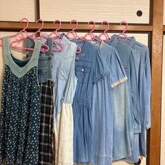 デニムワンピース７枚セット
