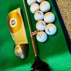 BIRDIRO バーディロ パッティング練習 マット ゴルフボール付きの画像