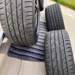 バリ山‼️19インチ ホイール　４本セット　4枚 114.3 セ...