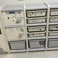 トラック型おもちゃ収納