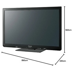 【美品】テレビ　パナソニック　Panasonic VIERA  37型の画像