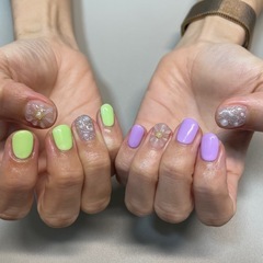 ジェルネイル ￥2500