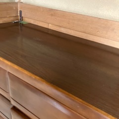【引き取り限定】木製タンス　9引き出し　昭和レトロの画像