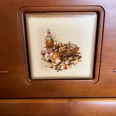 【引き取り限定】木製タンス　9引き出し　昭和レトロの画像