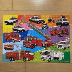 くもんのジグソーパズル　STEP5 集合！働く車　2セットの画像