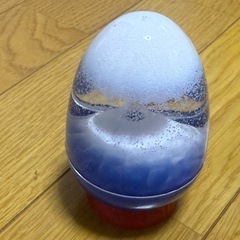 雪　富士山　置き物
の画像