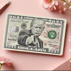 キャッシュカード　シールの画像