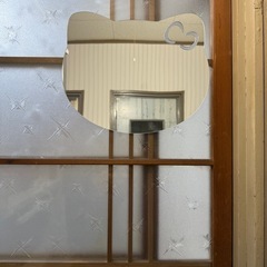 キティちゃんミラー　新品の画像