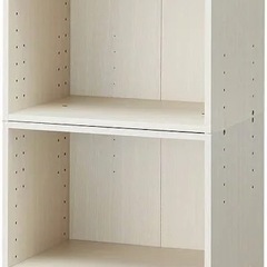 カラーボックス　棚　白の画像