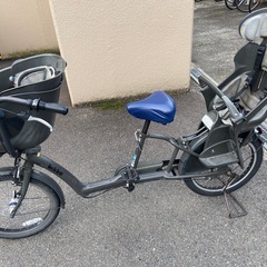 人気！bikke 3速　子供乗せ　自転車　3人乗り
