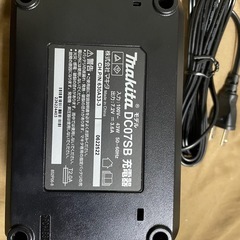 未使用品マキタDC07SB充電器の画像