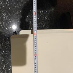 パソコンデスク　テーブル　レンジラックにもの画像