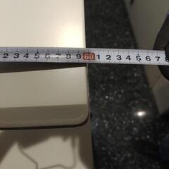 パソコンデスク　テーブル　レンジラックにもの画像