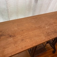 足踏みミシン　天板付きの画像