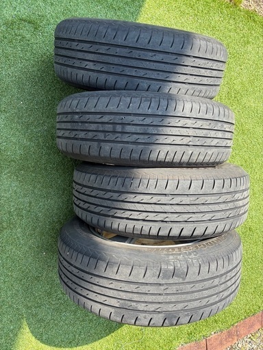 195/65R15夏タイヤ アルミホイール4本 早めに