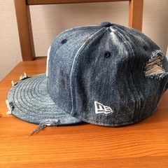 入手困難　希少NEW-Era ヤンキース ダメージデニムキャップ ニューエラの画像
