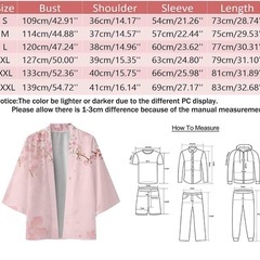 桜柄羽織り　和装　和服の画像