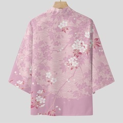 桜柄羽織り　和装　和服の画像