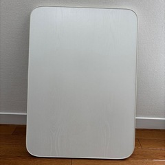 スイデコ　折りたたみテーブル  ホワイトの画像