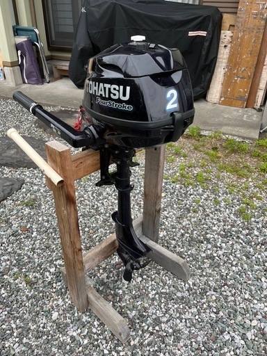 TOHATSU 2馬力 船外機3.5馬力変更済み