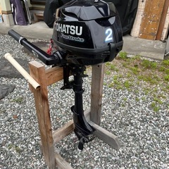 TOHATSU 2馬力 船外機3.5馬力変更済み