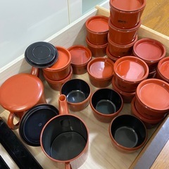 蕎麦用セイロ　　猪口　蕎麦湯入れの画像