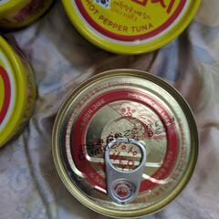 韓国唐辛子ツナ缶の画像