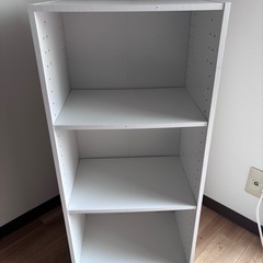 本棚　白