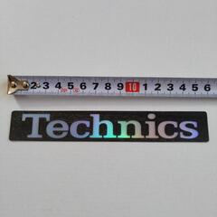 テクニクス　ホログラム　ステッカー