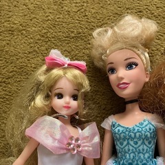 リカちゃん　エルサ　アナ　シンデレラ　人形の画像