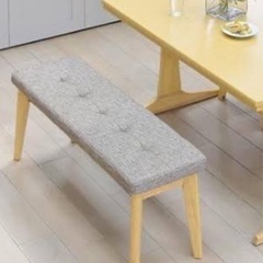 山善ダイニングテーブル用長椅子未使用無印良品折りたたみハイテーブ...